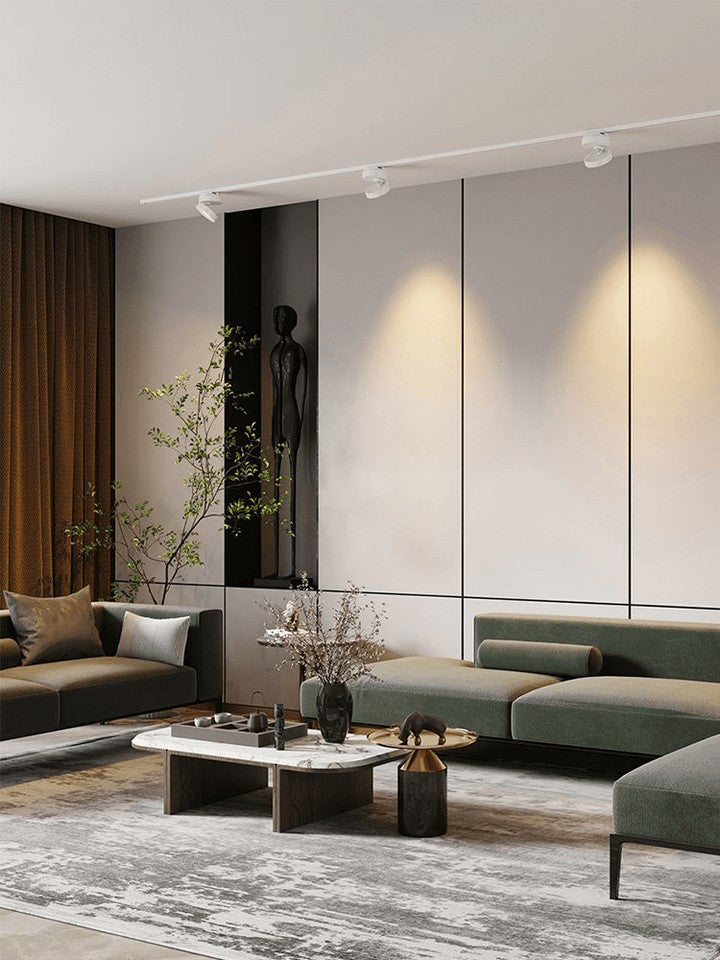 360° Rotating Round LED Ceiling Downlight with 90° Tilt