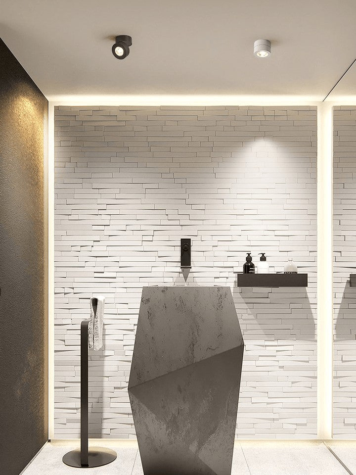 360° Rotating Round LED Ceiling Downlight with 90° Tilt