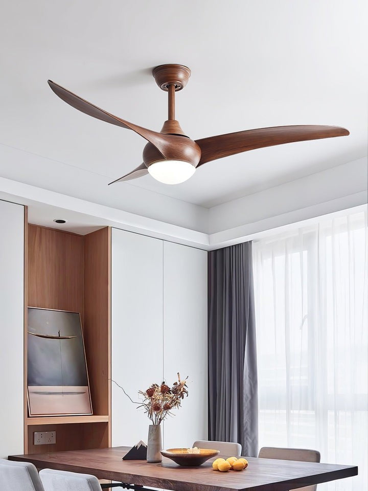 52-Inch Integrated LED Ceiling Fan with Opal Glass Light