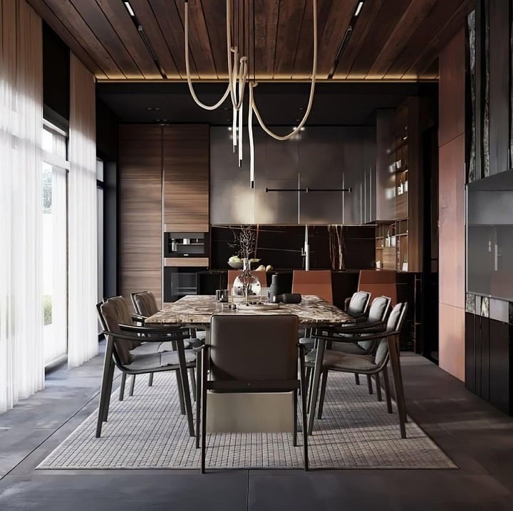 Adjustable Curved Silicone Pendant Light