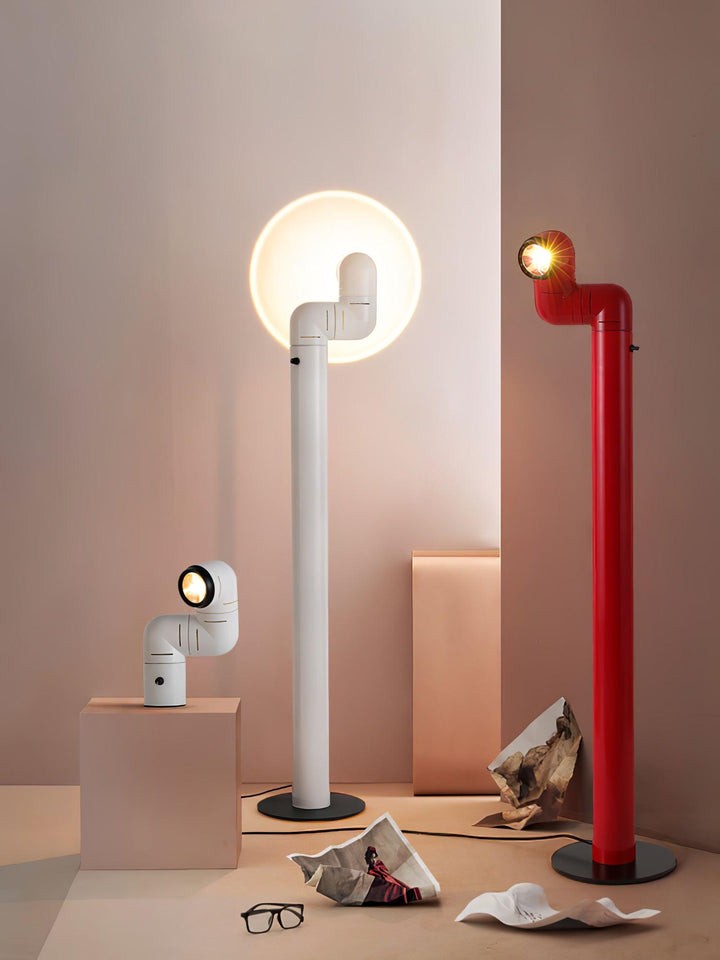 Adjustable Dimmable LED Floor Lamp with Focus Control