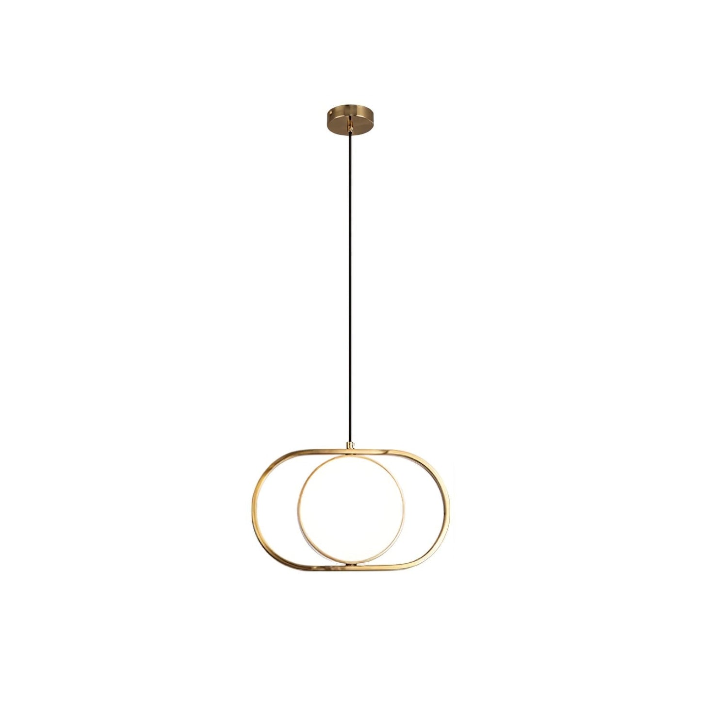 Adjustable Moon-Inspired LED Pendant Light
