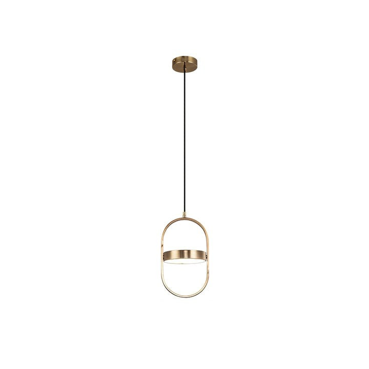 Adjustable Moon-Inspired LED Pendant Light