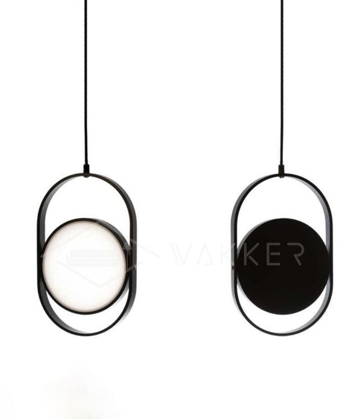Adjustable Moon-Inspired LED Pendant Light