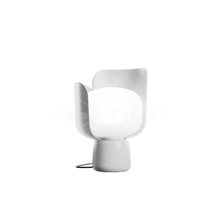 Adjustable Petal-Shape Glass LED Table Lamp