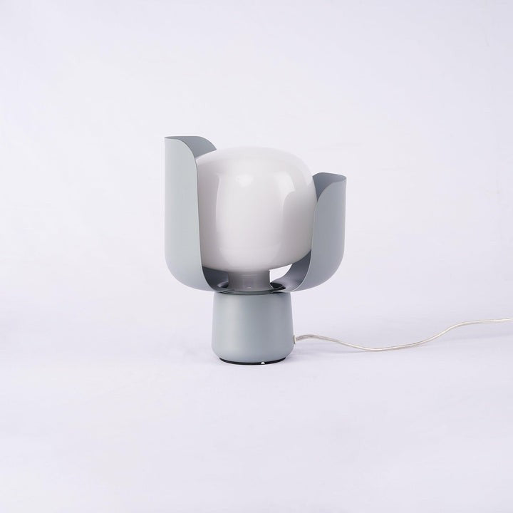Adjustable Petal-Shape Glass LED Table Lamp