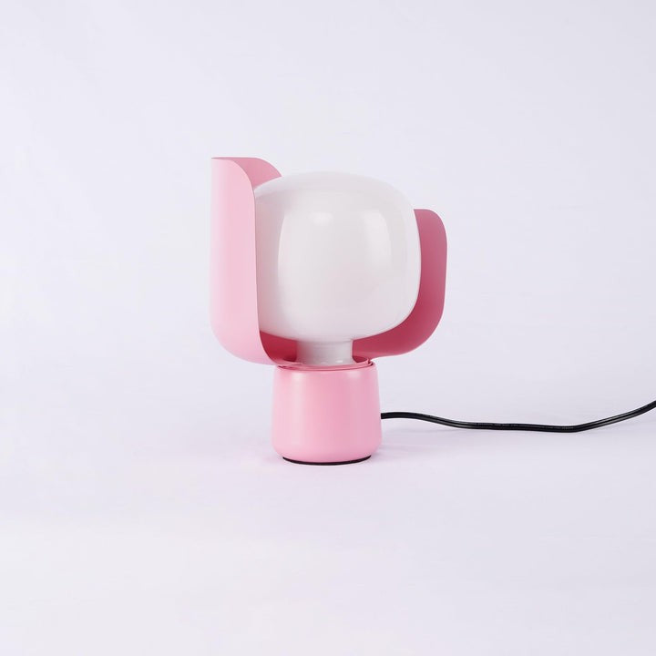 Adjustable Petal-Shape Glass LED Table Lamp