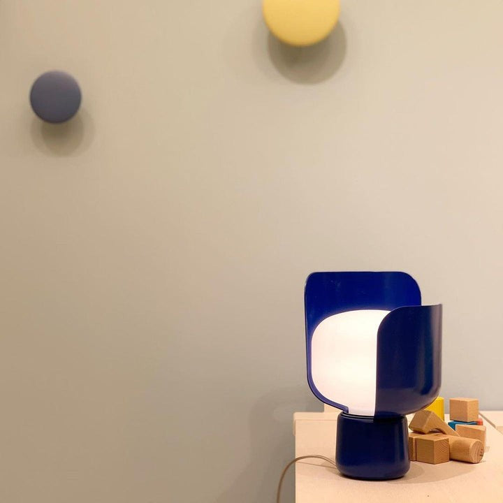 Adjustable Petal-Shape Glass LED Table Lamp