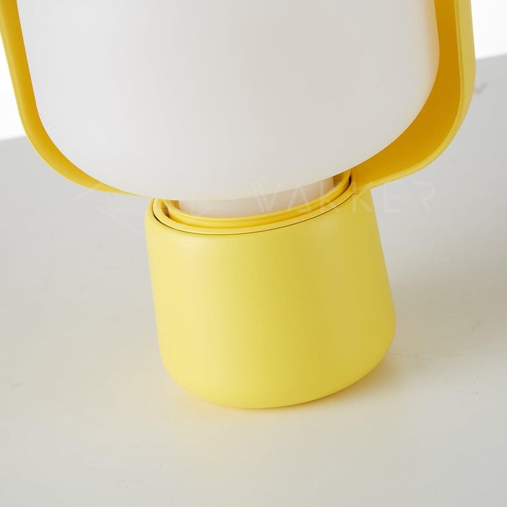 Adjustable Petal-Shape Glass LED Table Lamp