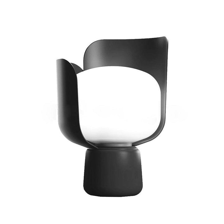 Adjustable Petal-Shape Glass LED Table Lamp