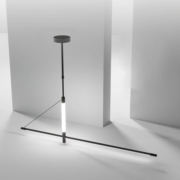 Adjustable Slim Horizontal LED Pendant Light