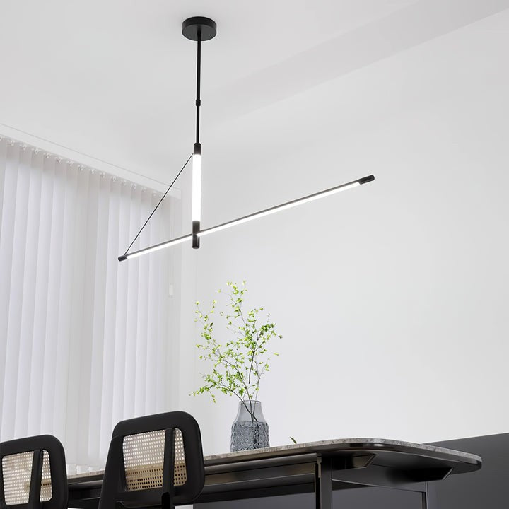 Adjustable Slim Horizontal LED Pendant Light