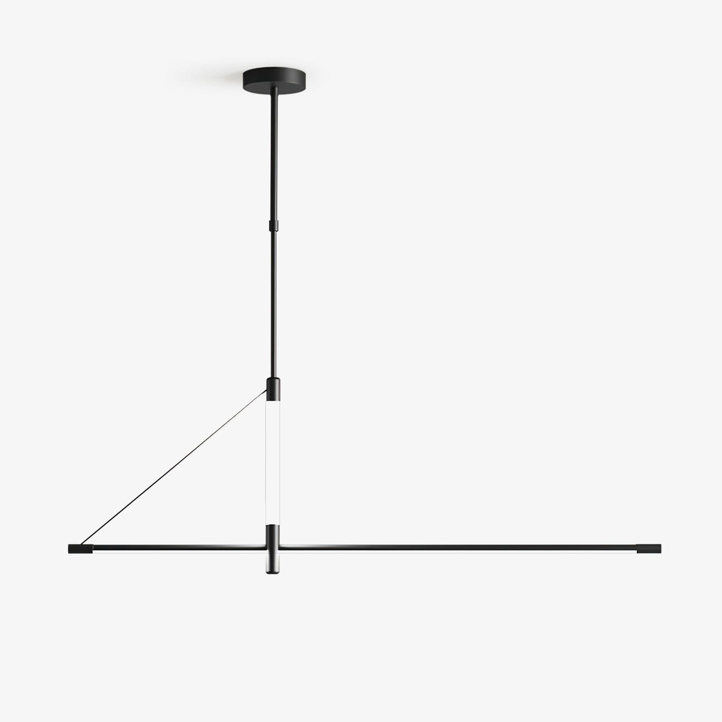 Adjustable Slim Horizontal LED Pendant Light