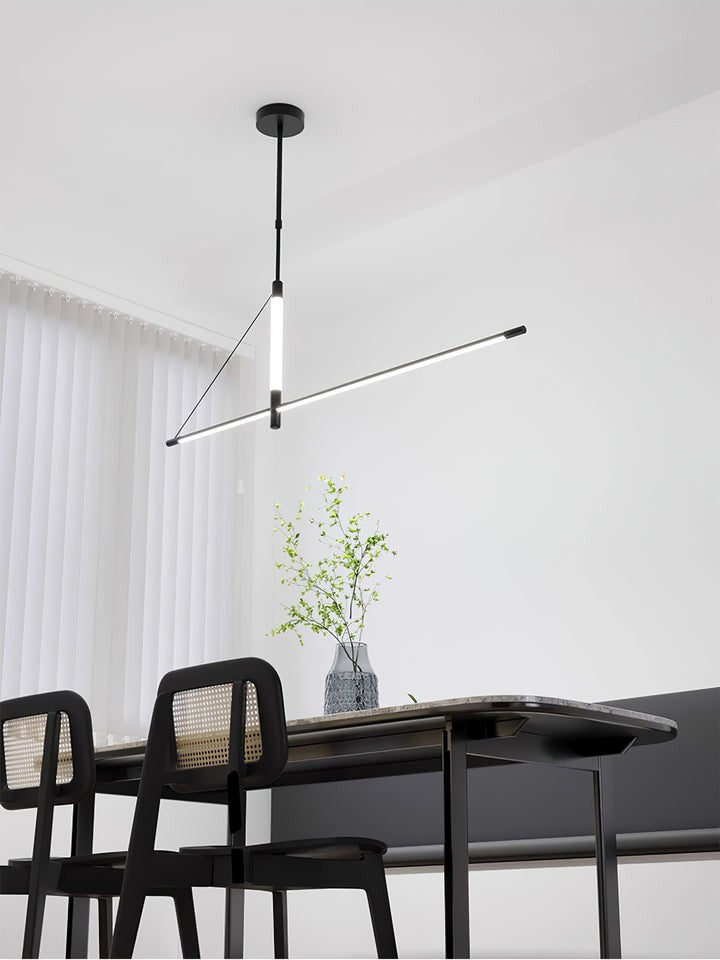 Adjustable Slim Horizontal LED Pendant Light