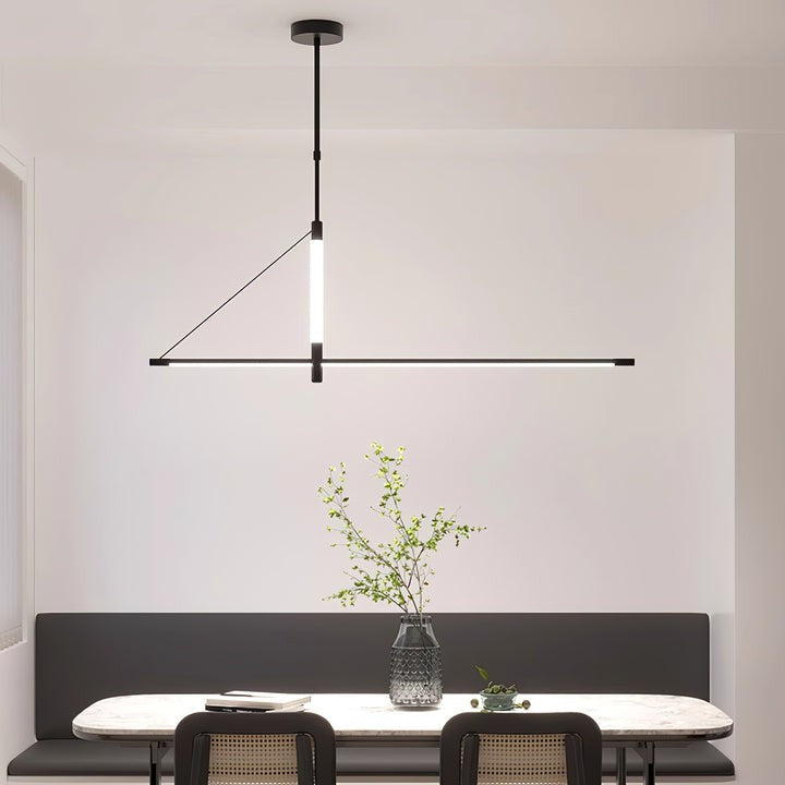 Adjustable Slim Horizontal LED Pendant Light