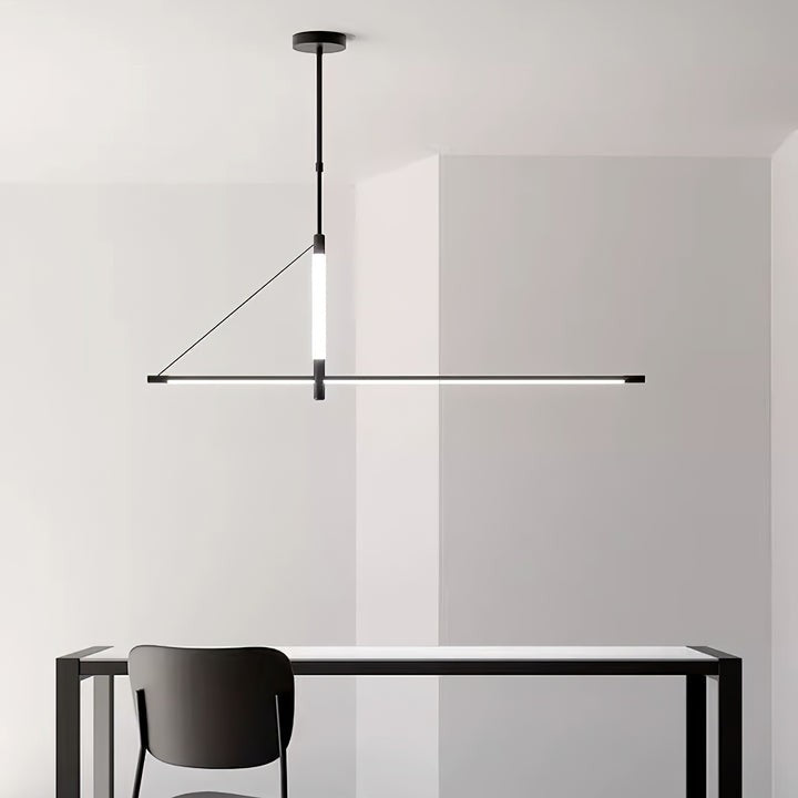 Adjustable Slim Horizontal LED Pendant Light