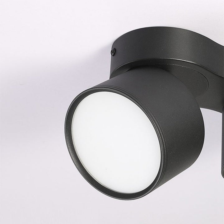 Adjustable Three-Head Folding LED Ceiling Light