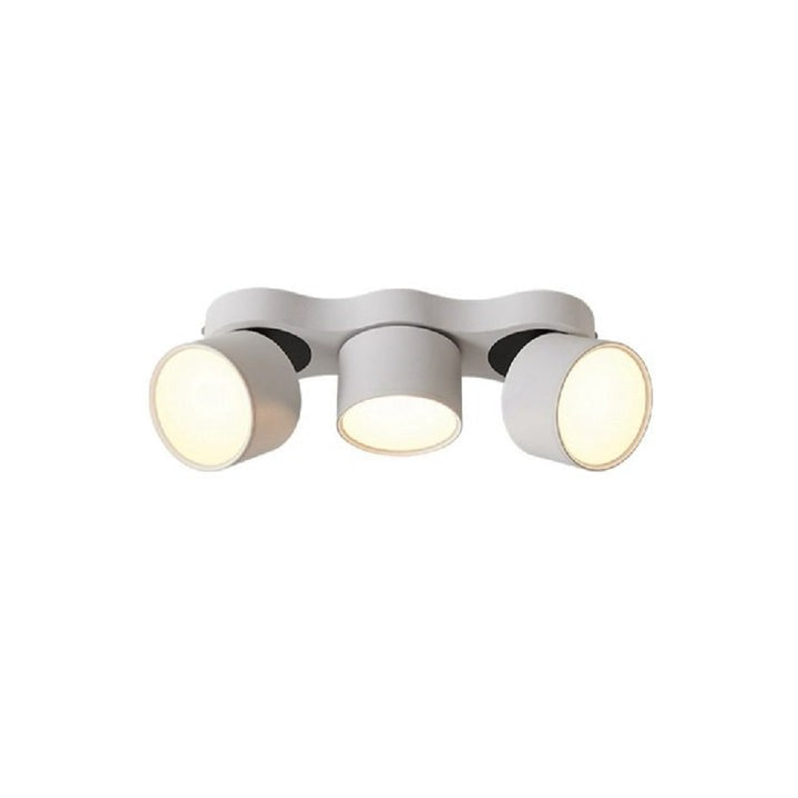 Adjustable Three-Head Folding LED Ceiling Light