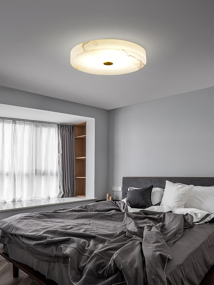 Alabaster Marble LED Flush Mount Ceiling Light