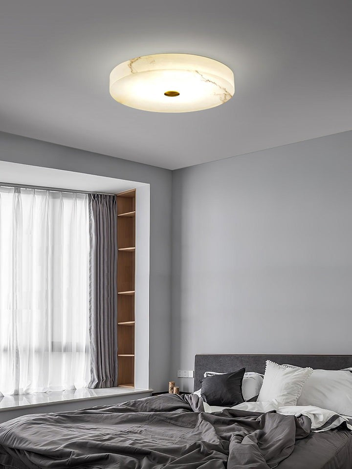 Alabaster Marble LED Flush Mount Ceiling Light
