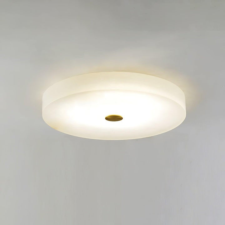 Alabaster Marble LED Flush Mount Ceiling Light