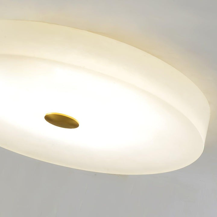 Alabaster Marble LED Flush Mount Ceiling Light
