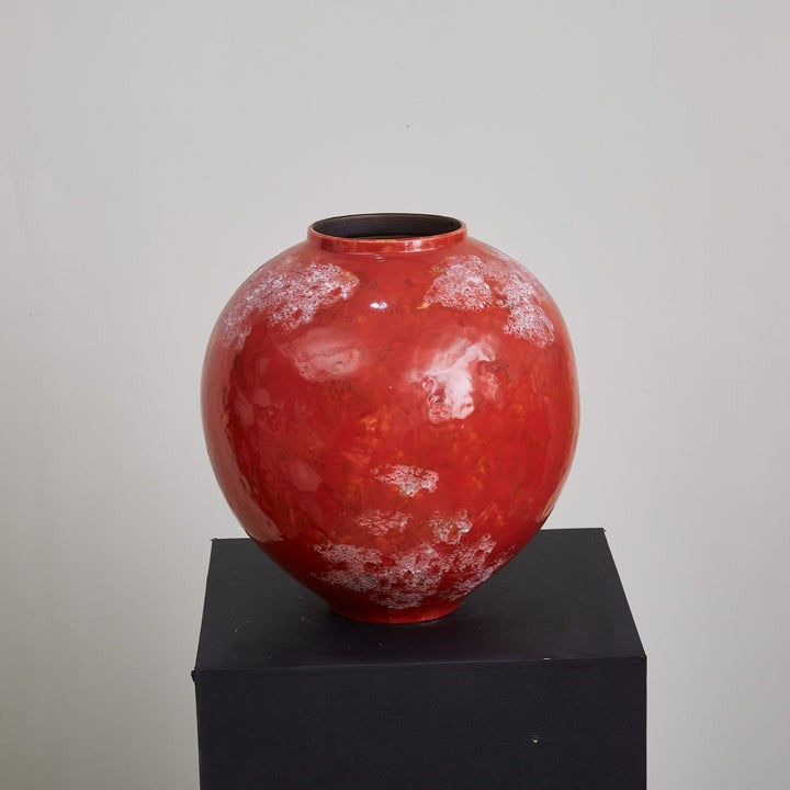 Ambient Ceramic Table Lamp with Fabric Shade
