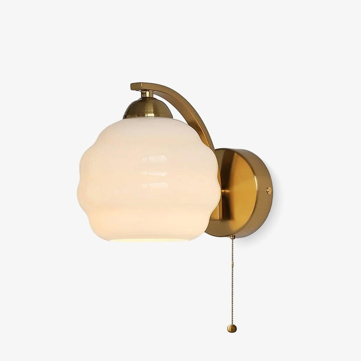 Art Deco Glass Shade Wall Sconce