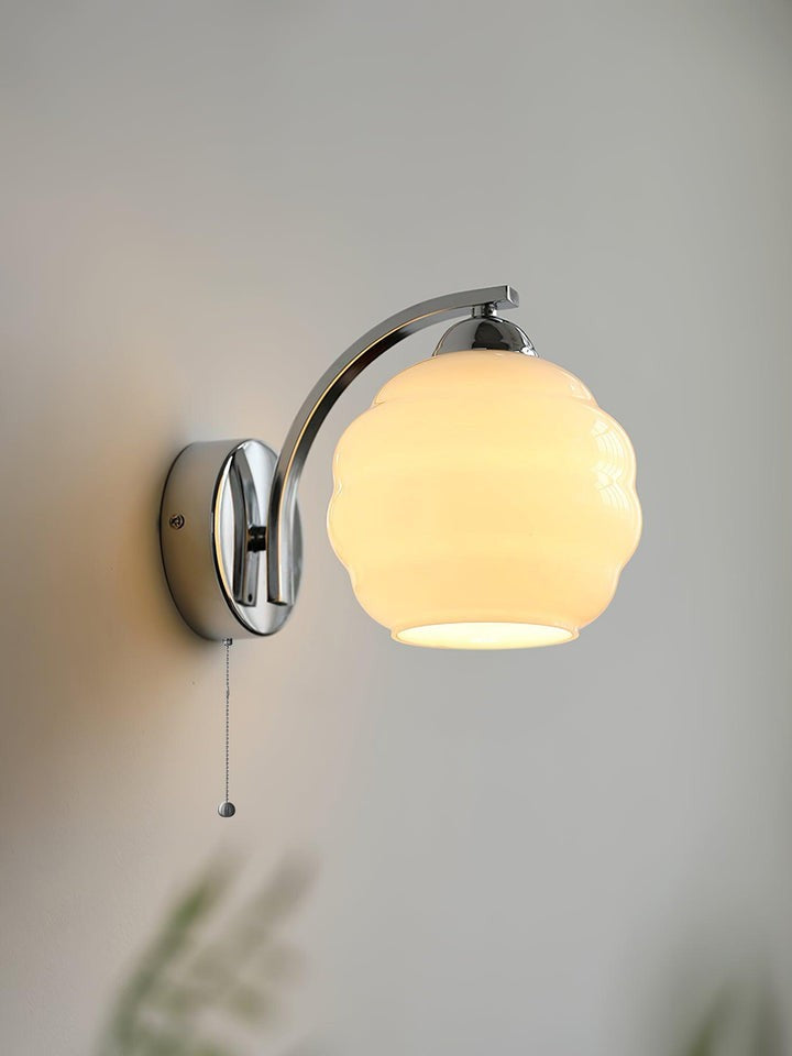 Art Deco Glass Shade Wall Sconce