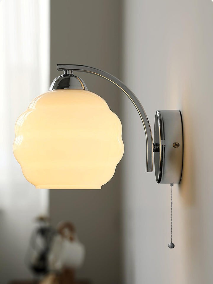Art Deco Glass Shade Wall Sconce