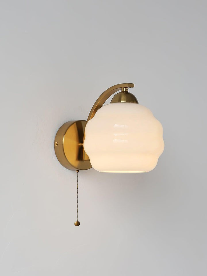 Art Deco Glass Shade Wall Sconce
