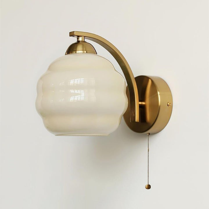 Art Deco Glass Shade Wall Sconce