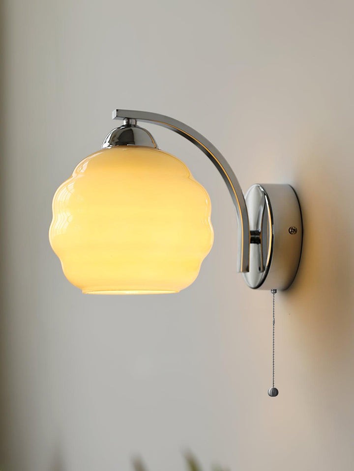 Art Deco Glass Shade Wall Sconce