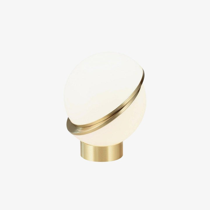 Asymmetrical Crescent Sphere LED Table Lamp
