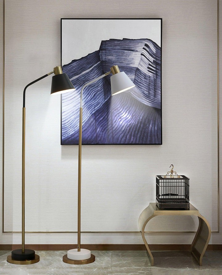 Aura Adjustable LED Floor Lamp