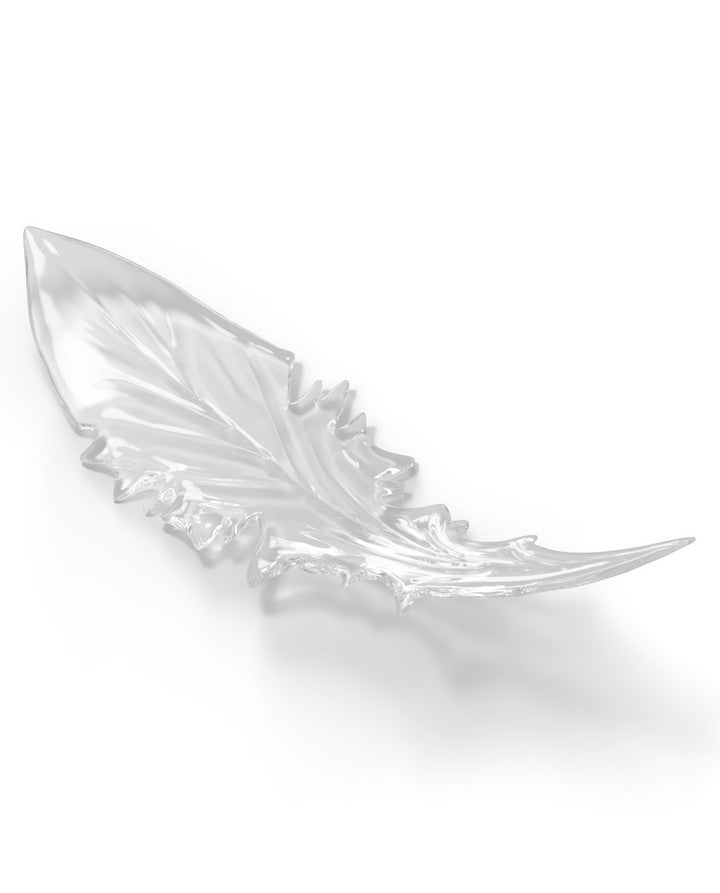 Botanical Crystal Leaf LED Chandelier