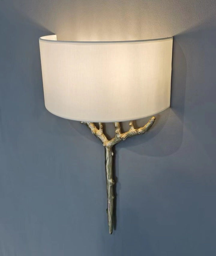 Brass Branch LED Wall Light Fixture
