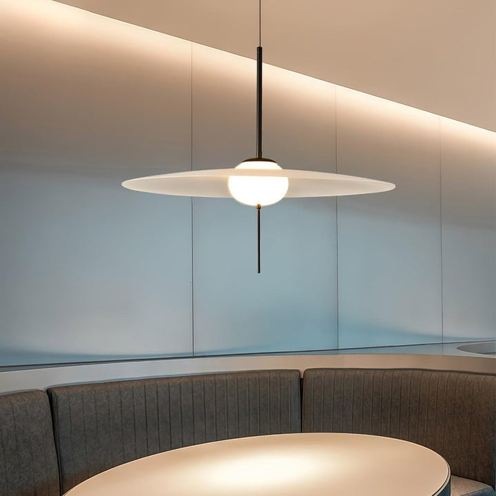 Celestial Floating Disk LED Pendant Lamp