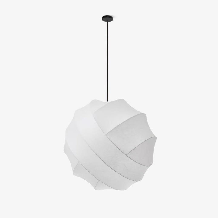 Cocoon Fiber Orbital Pendant Light – Modern LED Fixture
