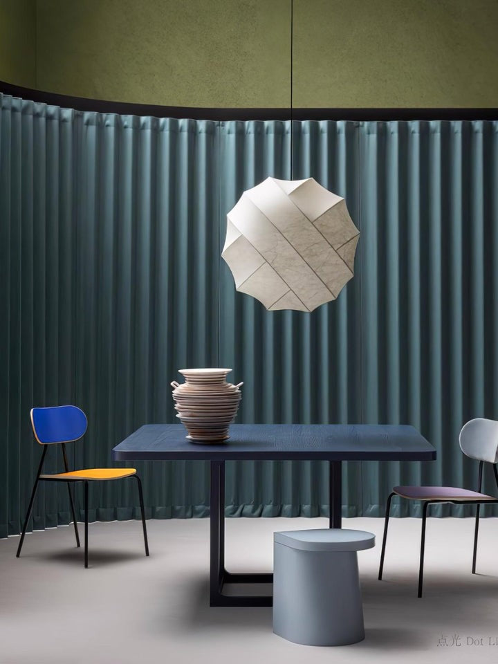 Cocoon Fiber Orbital Pendant Light – Modern LED Fixture