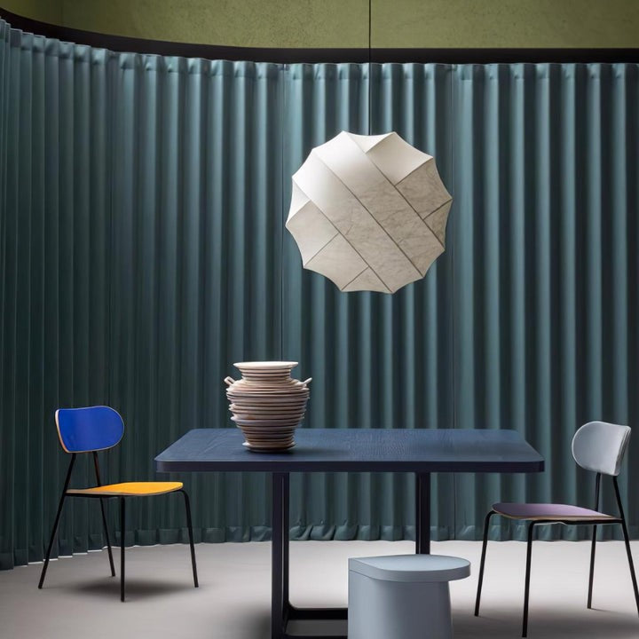 Cocoon Fiber Orbital Pendant Light – Modern LED Fixture