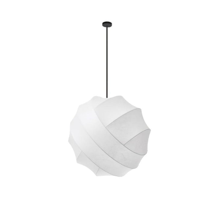 Cocoon Fiber Orbital Pendant Light – Modern LED Fixture