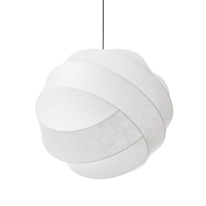Cocoon Fiber Orbital Pendant Light – Modern LED Fixture