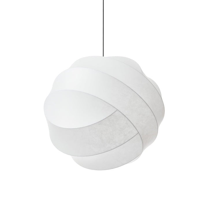Cocoon Fiber Orbital Pendant Light – Modern LED Fixture