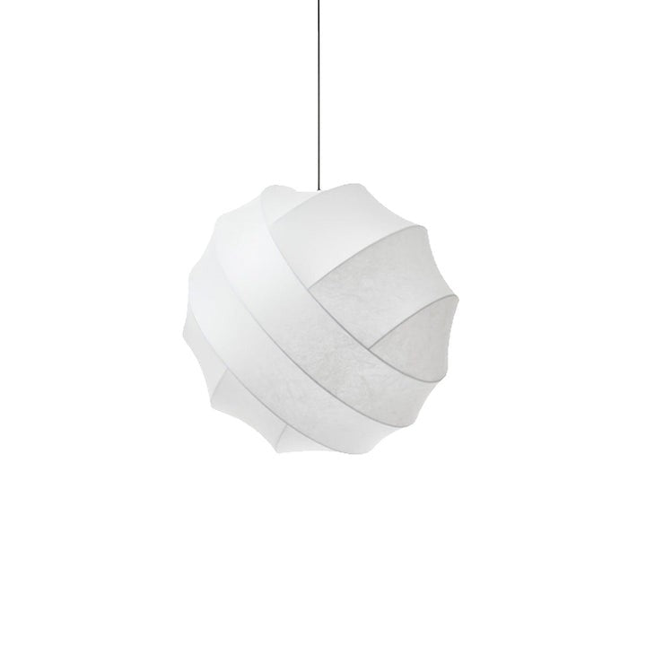 Cocoon Fiber Orbital Pendant Light – Modern LED Fixture