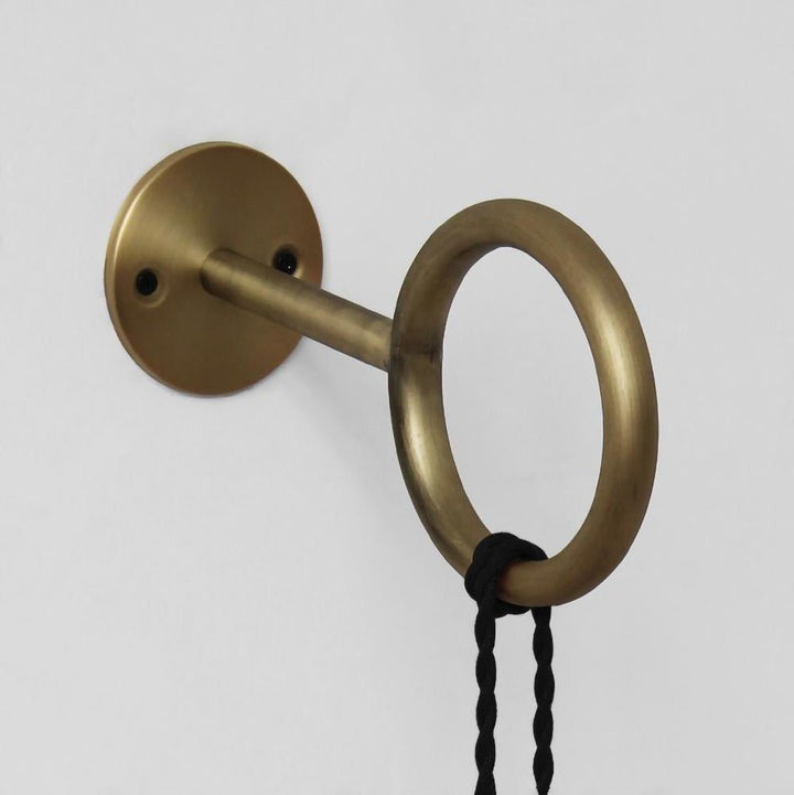 Copper Loop Wall Sconce – Minimalist Design