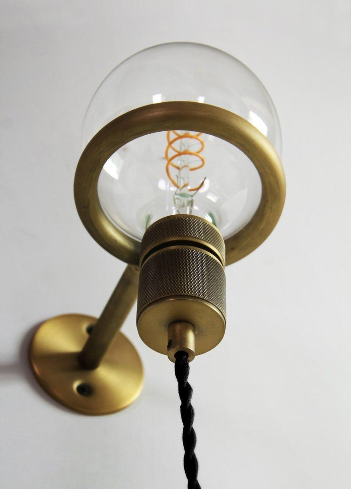 Copper Loop Wall Sconce – Minimalist Design