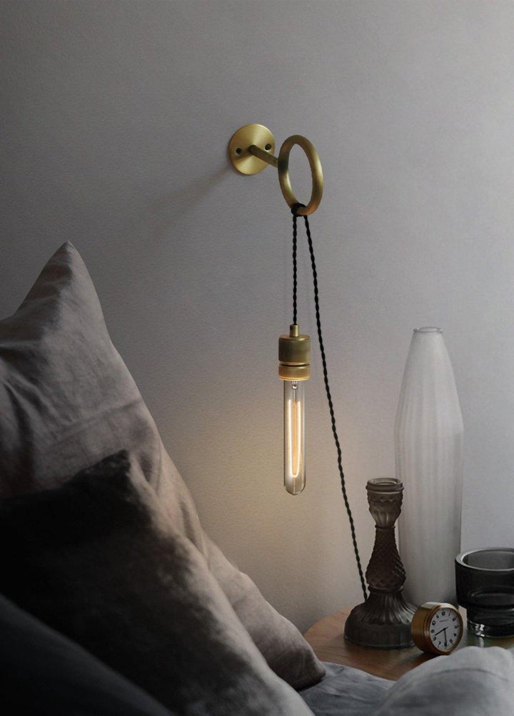 Copper Loop Wall Sconce – Minimalist Design