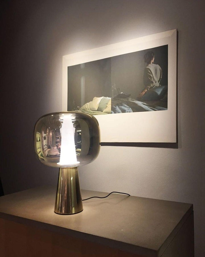 Dusk Dawn Conical LED Table Lamp