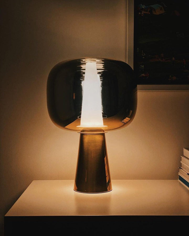 Dusk Dawn Conical LED Table Lamp
